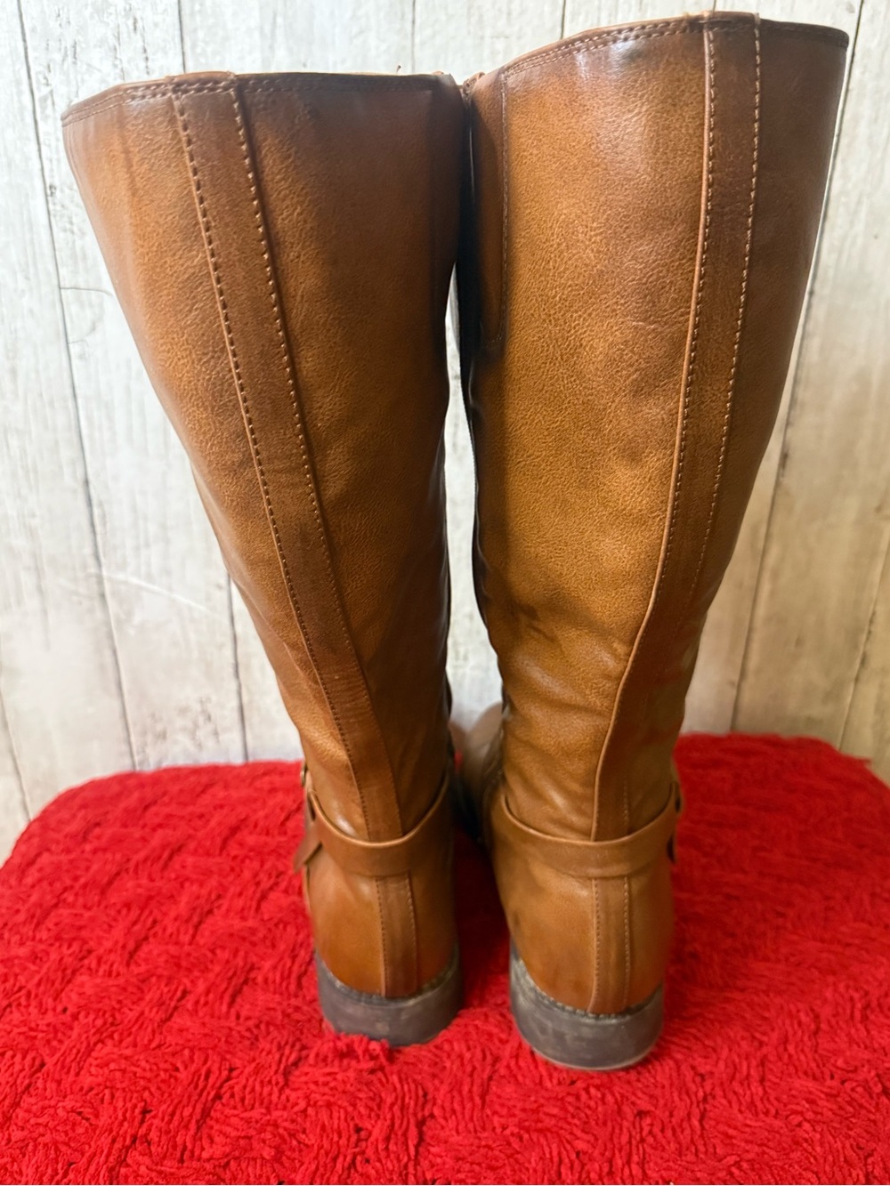 Frye and Co. Women's Gaylin Bridle Knee High Boots Size 11W - Picture 5 of 16